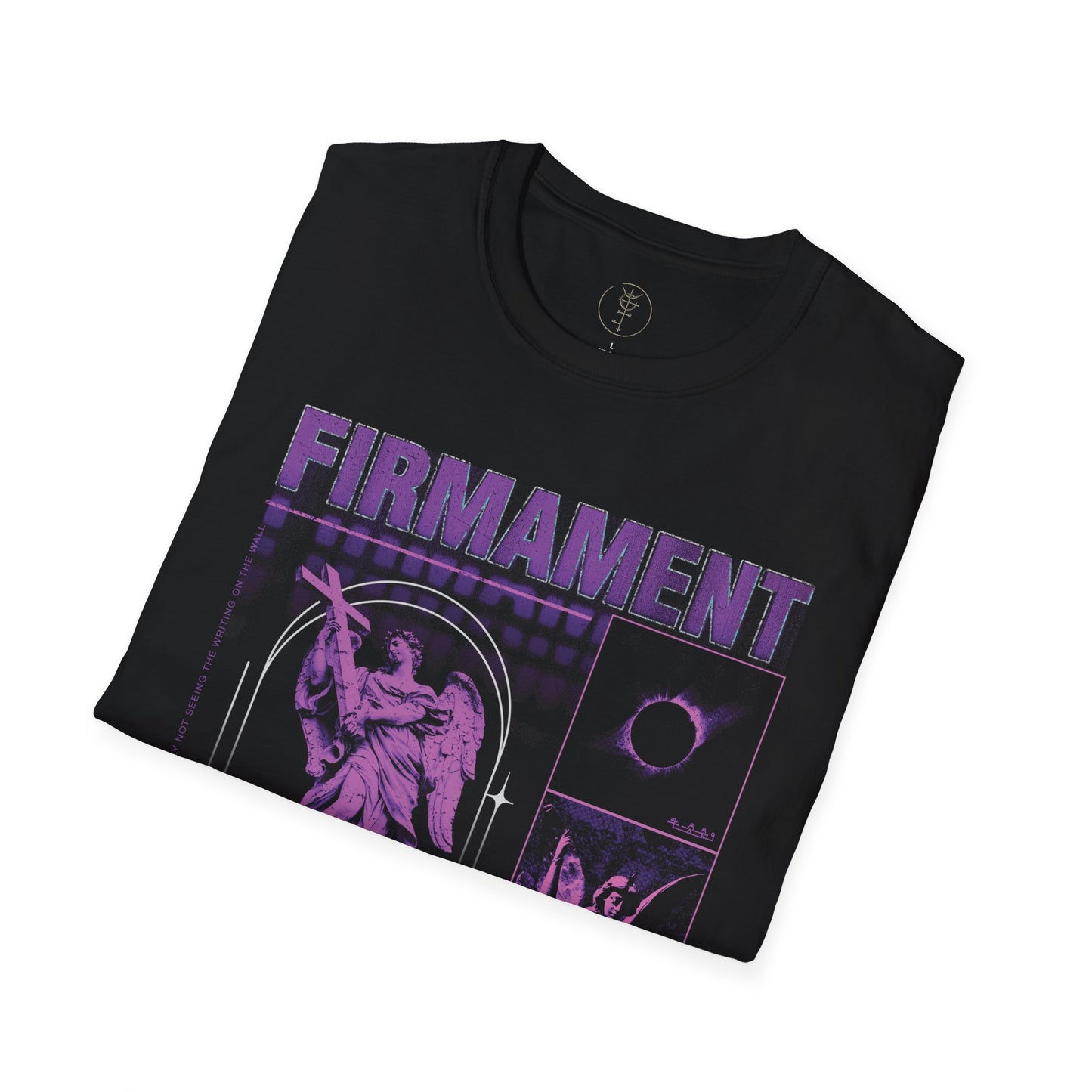 Firmament Black T-Shirt - "Angel"